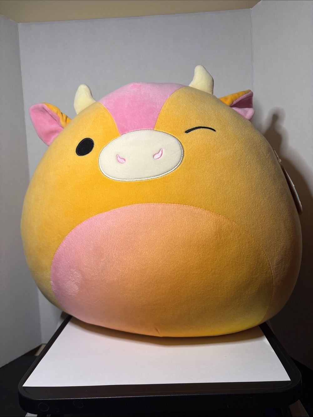 Squishmallows Yellow‎ & Pink Adjani Plush